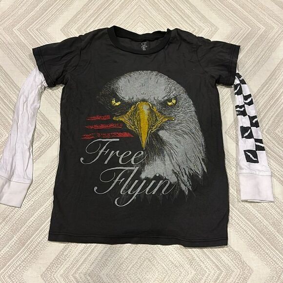 Lauren Moshi Other - Lauren Moshi Boys ‘Free Flyin’ Boys Long Sleeve Shirt